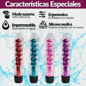 DILDO SUSURRO IMPERMEABLE PUNTO G