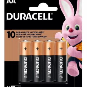 Pilas Duracell Alcalinas Aa 4 Unidades