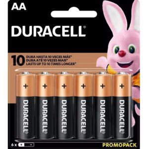 Pilas Duracell Alcalinas Aa 6 Unidades
