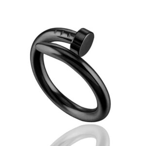 Anillo Clavo Negro Talla 8