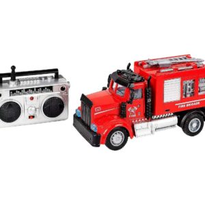 Camión Bomberos Luces Control Remoto