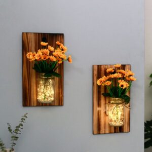 Set de Apliques x 2 (Girasoles)