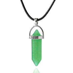 Collar Cuarzo Jade + Estuche