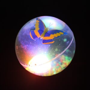 Pelota de luz mariposa