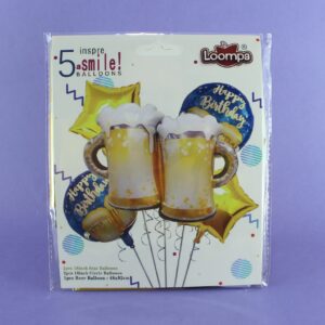 Bouquete cerveza  por 5 piezas