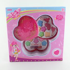 Maquillaje corazon doble