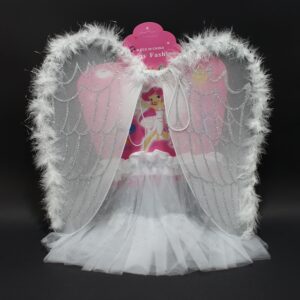 Tutu con alas de Angel Blanco