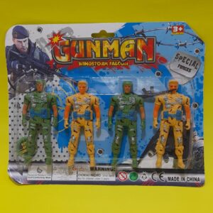 JUEGO DE SOLDADOS GUNMAN WISTORM FALCON