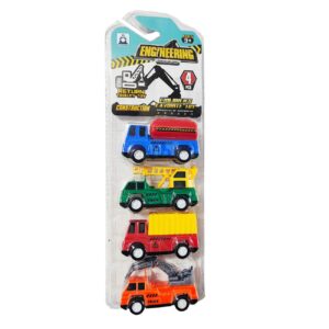 Carros De Impulso Juguete Set X 4