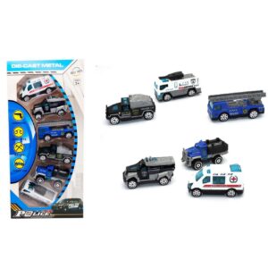 Colección Carros Policia Rescate Juguete