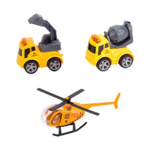 Carros De Impulso Y Helicoptero x3 pcs