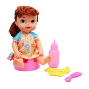Muñeca Bebé Tetero Accesorios Bacinilla