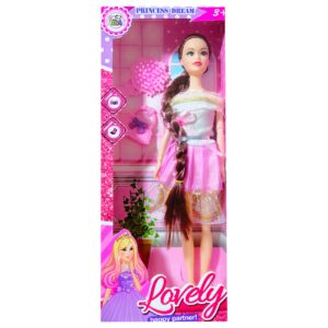 Muñeca Princesa Vestido Encaje Juguete