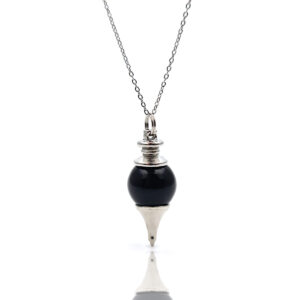 Collar Pendulo Cuarzo Onix