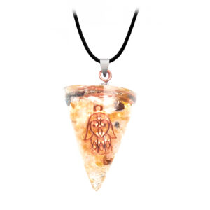 Collar Orgonita Mano Citrino Cuarzo Estu