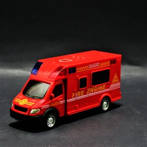 Carro ambulancia de bomberos