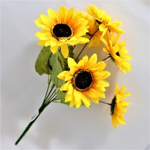 Flor manojo de Girasoles x 7 Grande