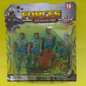 JUEGO DE SOLDADOS FORCES MILITARY X4