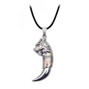 Collar Colmillo Garra Dragon Vintage