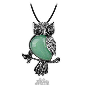 Collar Buho Cuarzo Jade