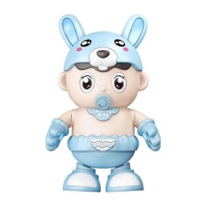 Robot Bebe Conejo Juguete Luces Sonido