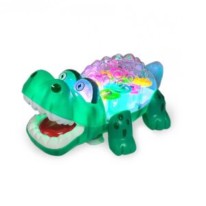 Robot Cocodrilo Juguete Luces Sonido
