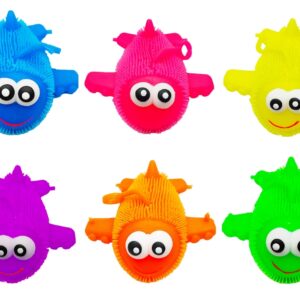 Juguete Luces Bolitrones Aviones x6pcs