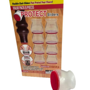 Protector Silicona Patas Silla x 8 pzas