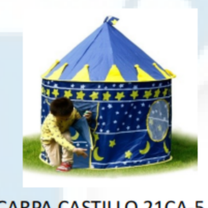 Carpa Castillo Infantil Niño Azul