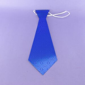 Corbata holográfica x 6 unidades