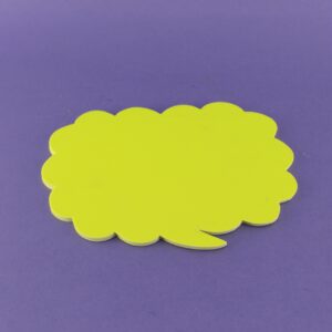 Hablador fluorescente pensamiento