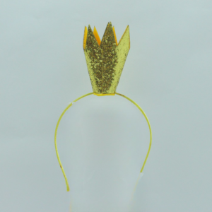 DIADEMA CORONA DORADO