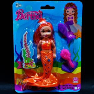 Sirena pequeña encartonada