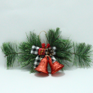 ADORNO NAVIDEÑO PIN Y CAMPAÑAS