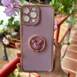 IPHONE 13 PRO MAX FUNDA LILA DIAMANTE
