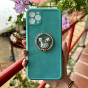 IPHONE 11 PRO MAX FUNDA VERDE POP SOCKE