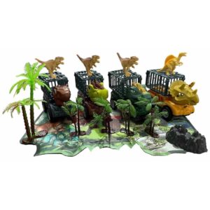 Carros Dinosaurios Monster Jaula Juguete
