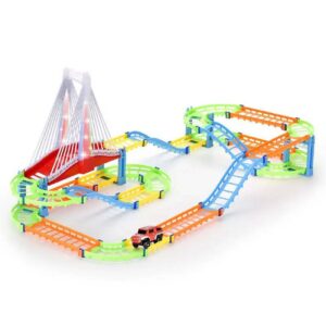 Pista De Puente Carro Camioneta Luces