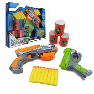Pistola Lanza Dardos Nerf Niños Juguete