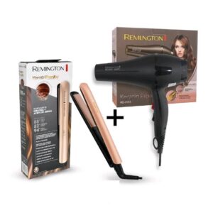 Combo Remington plancha+secador