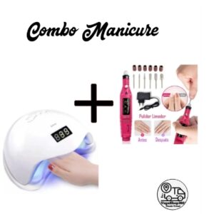 Combo manicure lámpara+pulidora