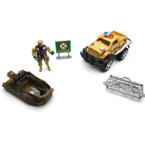 Carro Militar Lancha Militar Soldado