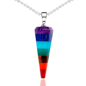 Collar Cuarzo 7 Chakras Protecciòn Trian