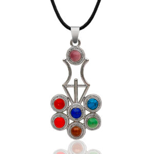 Collar Cuarzo 7 Chakras Siete Mandala