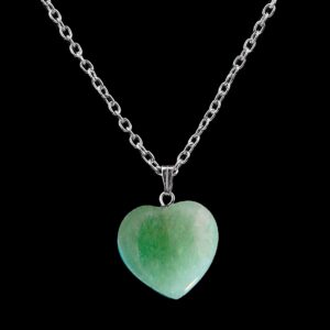 Collar Cuarzo Corazon Proteccion Equilib