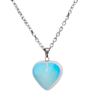 Collar Cuarzo Corazon Proteccion Equilib