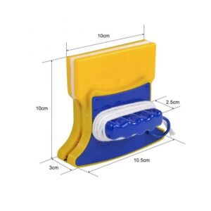 Limpiador de vidrio magnectico