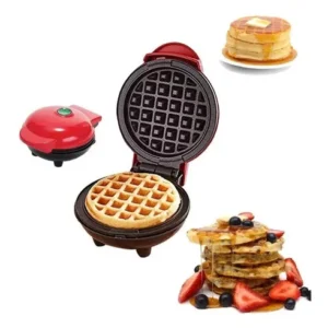 Mini Wafflera Electrica Antiadherente