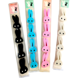 SET DE BORRADORES FIGURA DE CONEJO