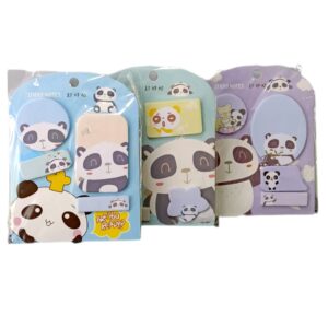 NOTAS O POPSTIT CON FIGURA PANDA